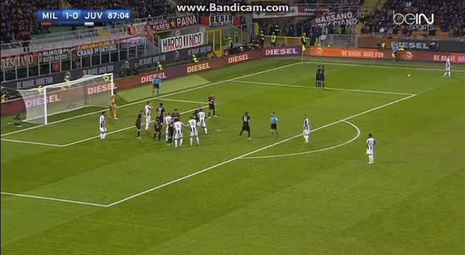 Free Kick Juventus HD AC Milan 1-0 Juventus