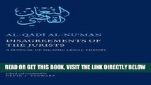 [EBOOK] DOWNLOAD Disagreements of the Jurists: A Manual of Islamic Legal Theory (Library of Arabic