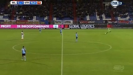 Sebastien Haller Goal HD - Willem II 0-1 Utrecht 22.10.2016 HD