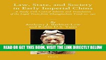 [EBOOK] DOWNLOAD Law, State, and Society in Early Imperial China (2 Vols): A Study with Critical