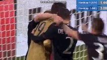 Celebrating after win  AC Milan 1-0 Juventus 10-22-2016