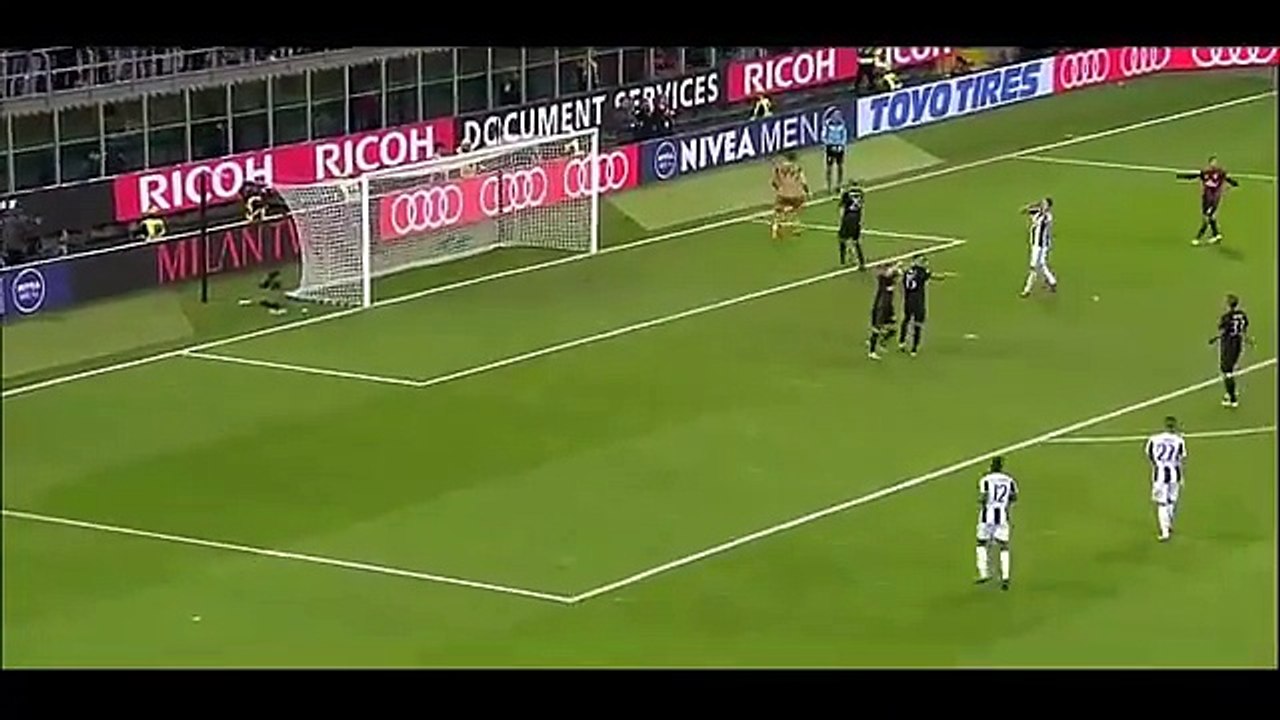Donnarumma's Match Winning last Save Against Juventus - AC Milan 1-0 Juventus 22-10-2016