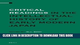 [PDF] Critical Readings in the Intellectual History of Early Modern Japan (2 Vols. Set) Full
