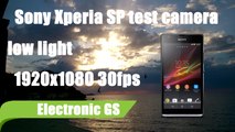 Sony Xperia SP test camera 1080P in low light