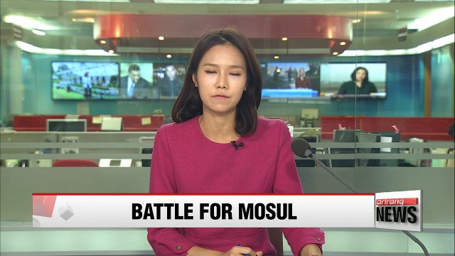 Kurdish Peshmerga forces advance near Mosul