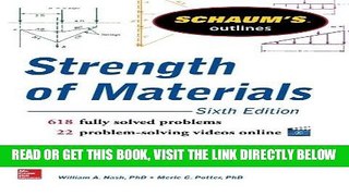 [DOWNLOAD] PDF Schaum s Outline of Strength of Materials, 6th Edition (Schaum s Outlines) New BEST