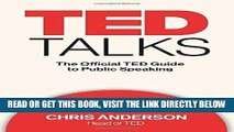 [DOWNLOAD] PDF TED Talks: The Official TED Guide to Public Speaking New BEST SELLER