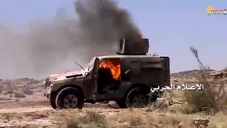 ВС Йемена захватили и сожгли очередную тачанку саудитов