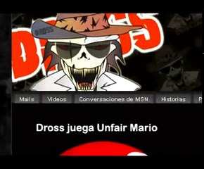 Dross juega Unfair Mario .  TRAILER  .