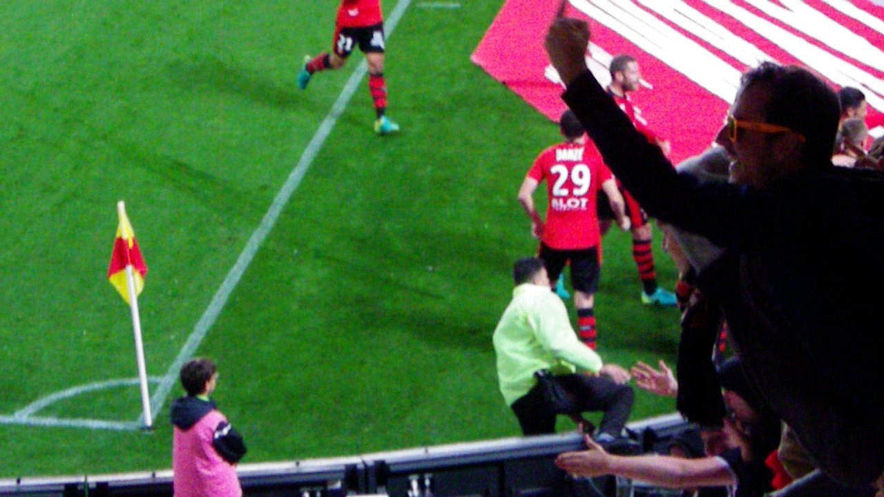 22/10/16 : SRFC-FCN : ambiance 2ème but rennais