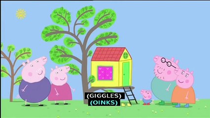 Peppa Pig (Series 1) - The Tree House (with subtitles)
