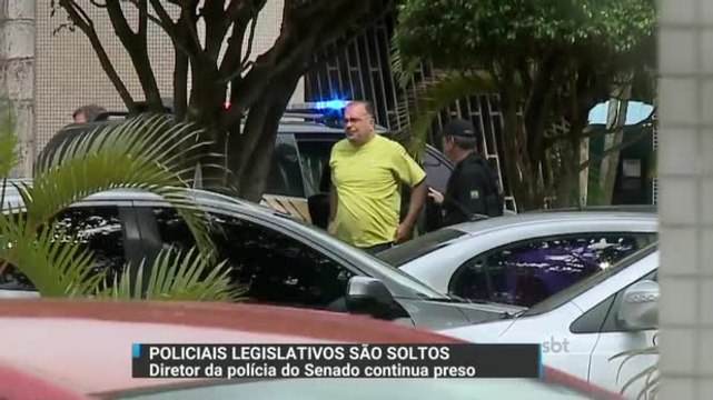 Foram soltos três dos quatro policiais legislativos presos em Brasília