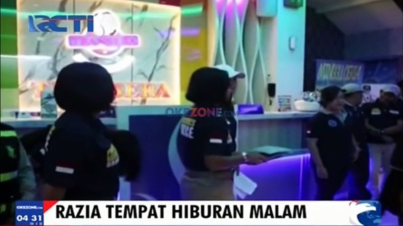 Petugas Gelar Razia Tempat Hiburan Malam