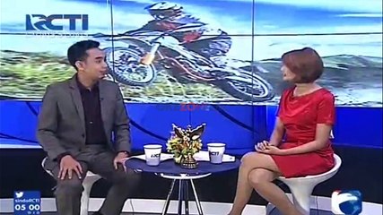 Bukit Terjal Jadi Tantangan Para Pembalap Motor Trail