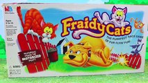 Fraidy Cats Board GAME Family Fun Night Game Challenge Cat & Dog Chase   Surprise Toys DisneyCarToys