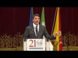 Palermo - Renzi all'inaugurazione dell'Anno accademico dell'Università (22.10.16)