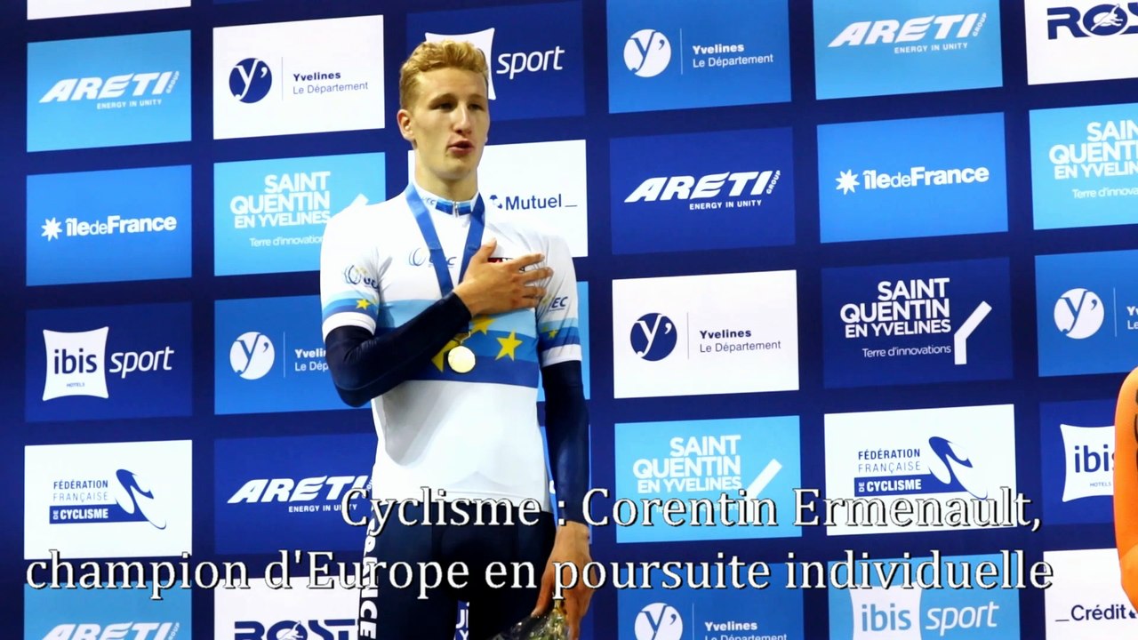 Cyclisme : Corentin Ermenault, champion d'Europe en poursuite individuelle