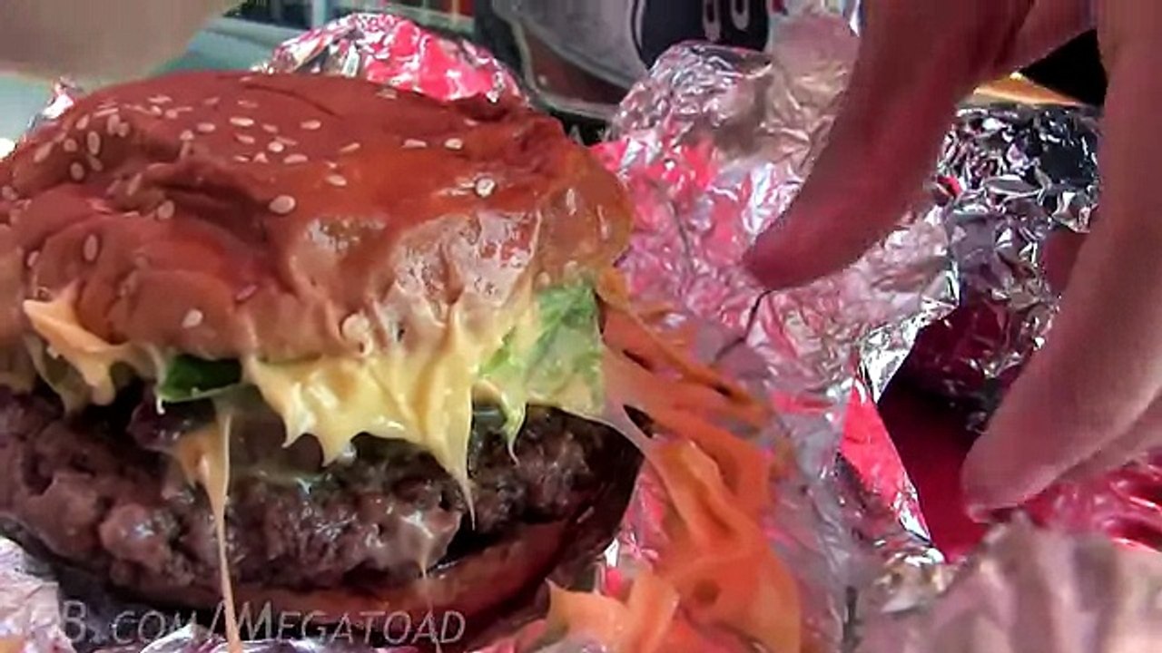 The Five Guys 5 Burger Challenge - YouTube [360p]