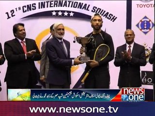 Egypt's Zahid Muhammad wins Chief of Naval Staff Int'l Squash championship