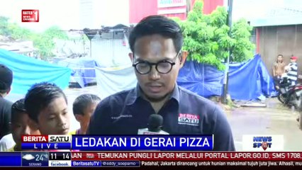 Ledakan Gerai Pizza Hut Hancurkan Bangunan Sekitar