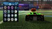 Rocket League painted wheels Orange Chakram