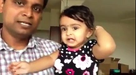 cute baby speaking telugu perfectly