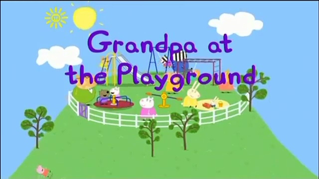 Peppa Pig Season 3 Episode 22 ✿Grandpa at the Playground✿