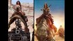 Popular movies before and after visual effects