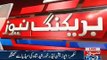 Khursheed Shah talks to media in Sukkur about 2 nov