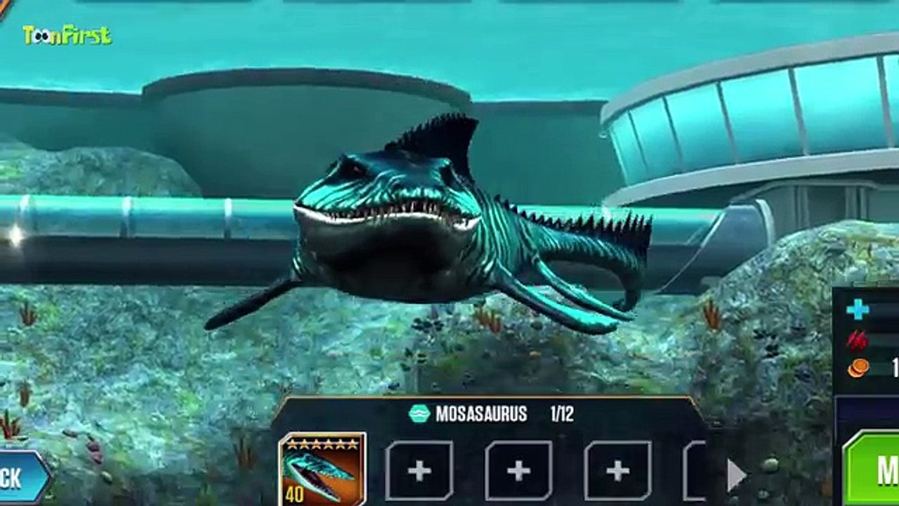 Jurassic World The Game: Live MOSASAURUS Max Level 40 | MOSASAURUS Event