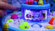 Lets Go Fishin Double Decker Fish Board Game Challenge & Family Fun Game Night DisneyCarToys
