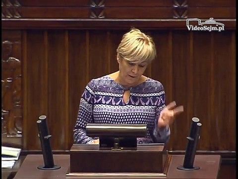 Poseł Ewa Drozd - Wystąpienie z dnia 20 pa�dziernika 2016 roku.