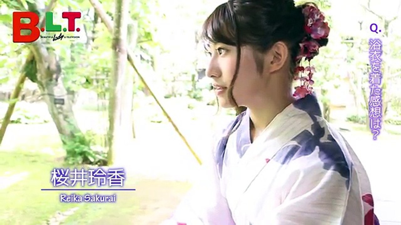 【B.L.T.】本誌2016年9月号 乃木坂46版発売記念！  桜井玲香スペシャルインタビュー