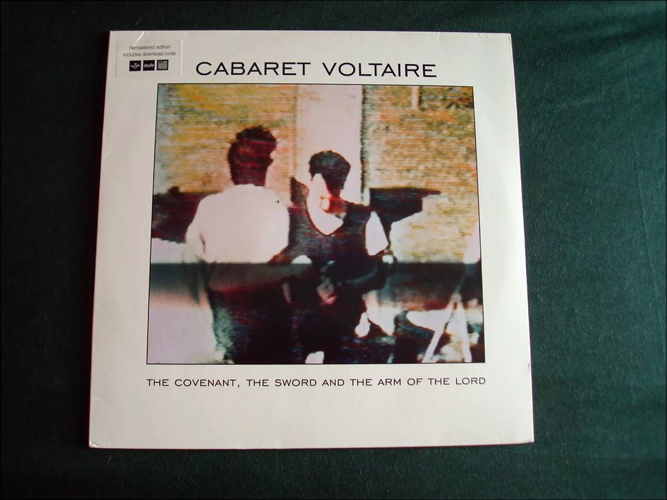 CABARET VOLTAIRE.''THE COVENANT,THE SWORD AND THE ARM OF THE LORD.''.(GOLDEN HALOS.)(12'' LP.)(2013.)