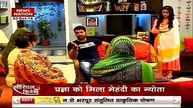 Kumkum Bhagya 24th October 2016 News-Abhi Ne Kiya Pragya Ko Mehndi Par Invite