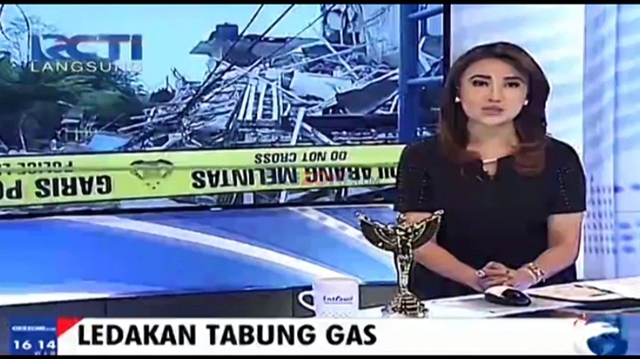 Polisi Olah TKP Ledakan Gas di Bekasi Jawa Barat
