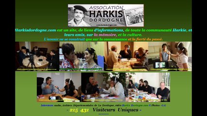 Sites Web Harkis, union et mobilisations en force -
