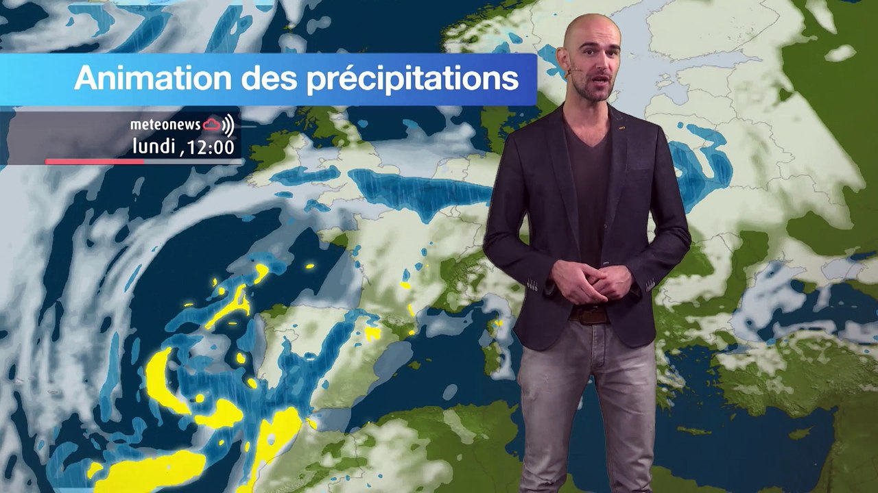 Prévisions météo pour la journée du lundi 24 octobre