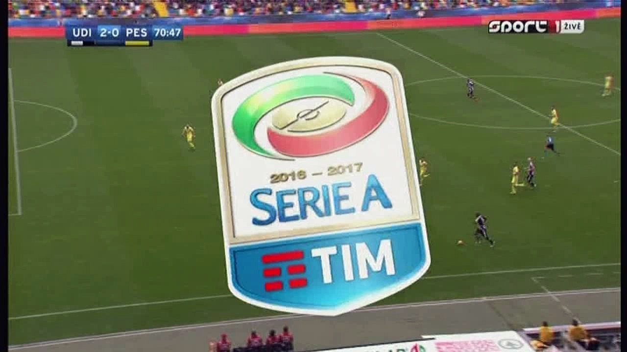 Cyril Thereau  Goal HD - Udinese 2-0 Pescara 23...