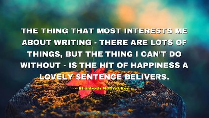 Elizabeth McCracken Quotes #3