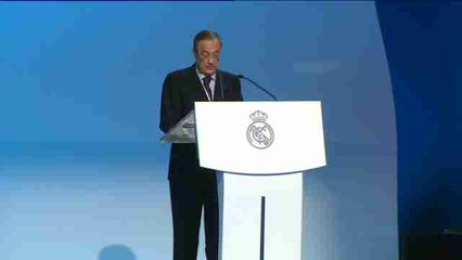 Florentino Pérez muestra su "satisfacción y orgullo" por Zidane