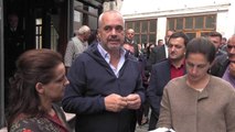 Report TV - Gjirokastër,Rama fton investitorët për rijetëzimin e shtëpive të shkrimtarëve