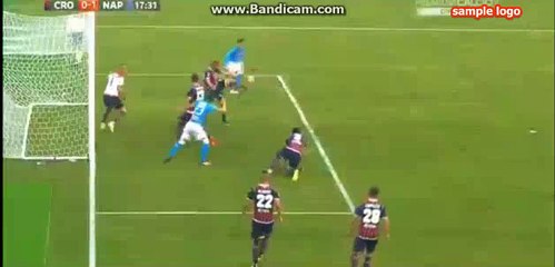 0-1 Jose Callejon Goal HD - Crotone 0-1 SSC Napoli - Serie A - 23.10.2016 HD