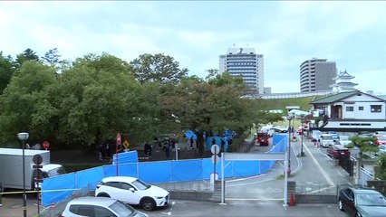 Bomb blasts rock city in Japan