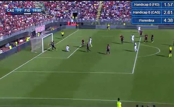 Nikola Kalinić Goal HD 1-1 Cagliari 1-1 Fiorentina 23.10.2016 HD