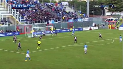 Jose Callejon Goal HD - Crotone 0- 1 Napoli - 23.10.2016 HD