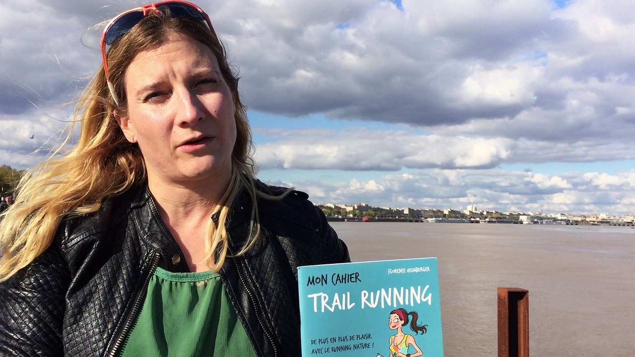 Florence Heimburger présente son "Cahier trail running".