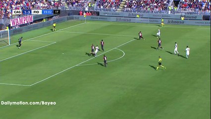 Nikola Kalinic Goal HD - Cagliari 1-4 Fiorentina - 23-10-2016