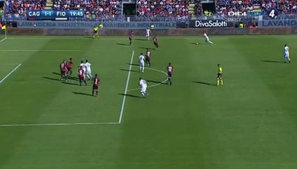 Nikola Kalinic Goal HD - Cagliari 1-1 Fiorentina 23-10-2016 HD