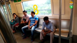 Awkward Things In Delhi Metro - Viral Dance In Delhi Metro - Hasley India